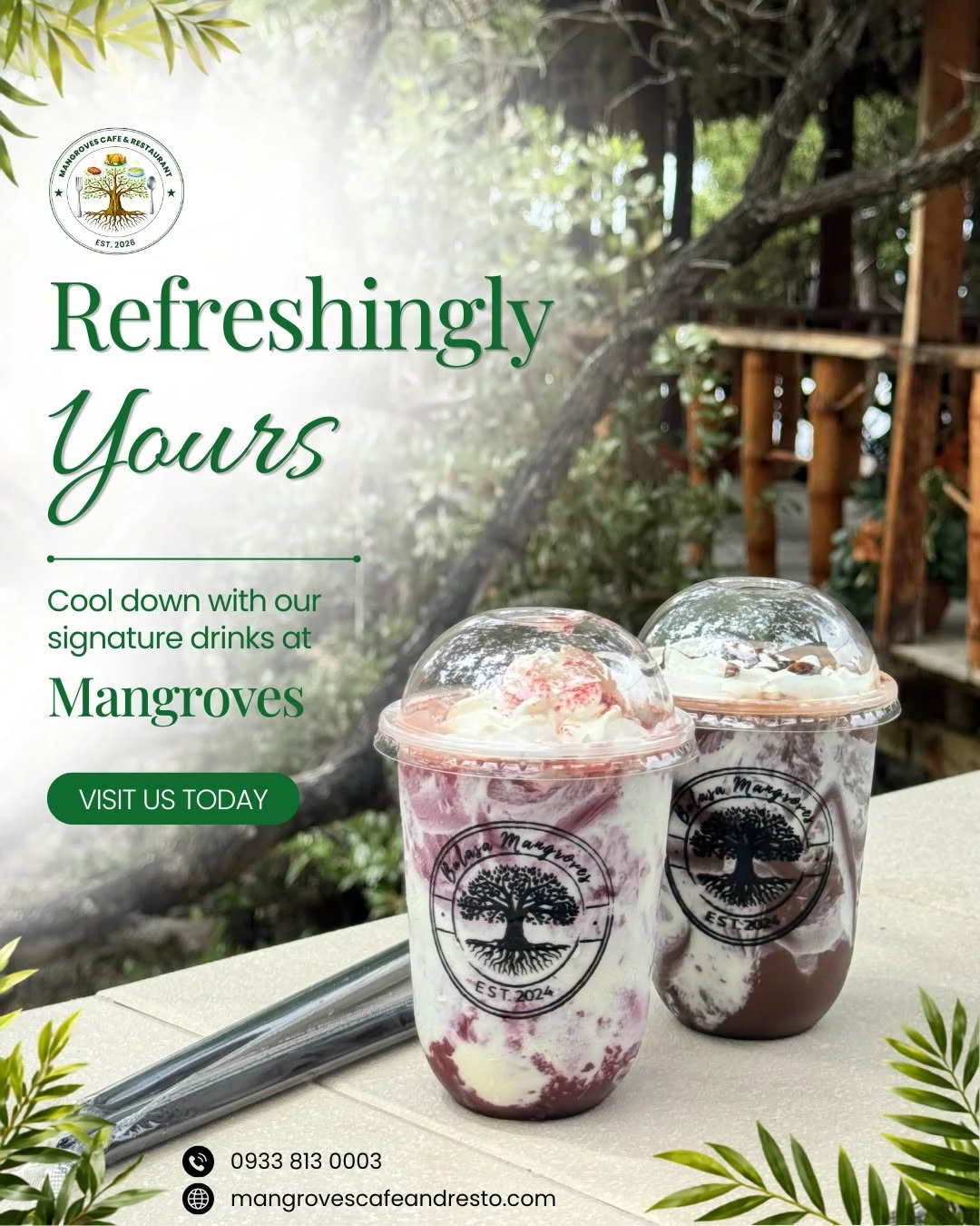 Mangroves Cafe food